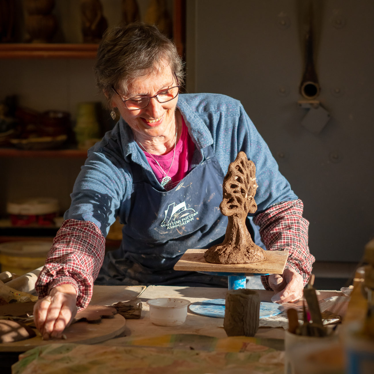Moira at Holy Loch Pottery, Aldersyde, Kilmun profile image